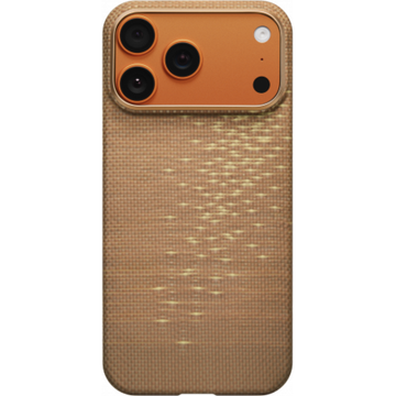 Чехол Pitaka Ultra-Slim Case (PitaTap™) для iPhone 17 Pro, Lucid BlueЧехол Pitaka Ultra-Slim Case (PitaTap™) для iPhone 17 Pro, Golden Glint