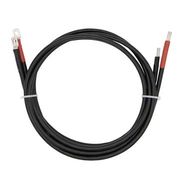 Силовой кабель для подключения контроллера заряда к АКБ, Сечение 16 мм. Длина 1 метр, фото №2188690601