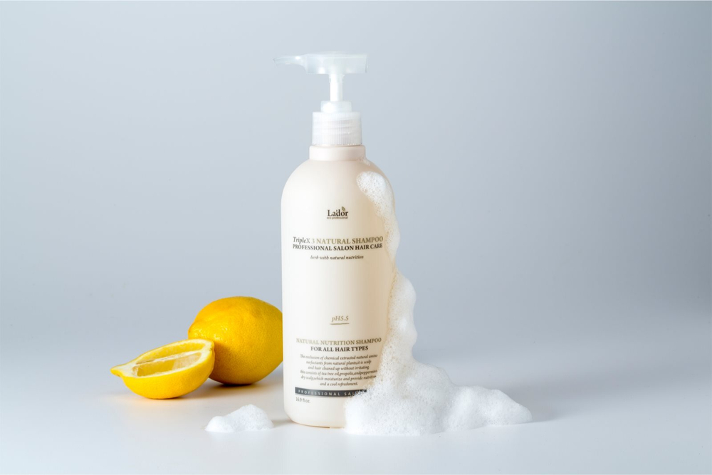 La'dor TripleX - натуральный травяной шампунь для всех типов волос /   530  ml  / GTIN 8809500810629