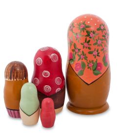 Народные промыслы МР-58/ 5-B Матрешка 5м «Маня с курицей»