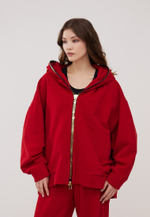 Худи WEST-2 Спорт Шик Красный