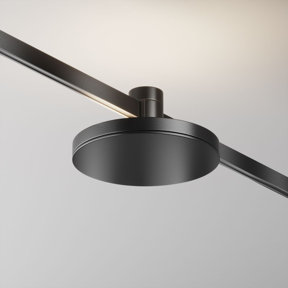 Трековый однофазный светодиодный светильник Maytoni Flarity   TR152-1-7W4K-B