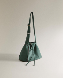 Сумка-переноска для питомца Zara Home, хлопок, зелёный, 7325/019