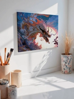 Картина на стену 40 X 50 Дракон