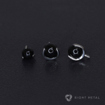 Ball 3-Prongs 3мм/4мм/5мм Black Onyx