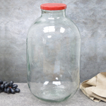 Бутыль винная 15л БК-110, бесцветная (ВЛАД)