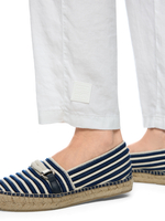 Брюки из хлопка и льна