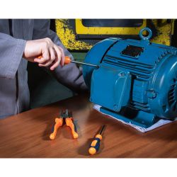 Набор отверток Tramontina PRO 44128/406 6 шт двухкомп. намагничен. держателем SL5x100,6x150мм, PH0x75,1x75,1x100,2x150мм