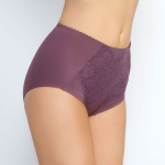 Трусы-макси с высокой линией талии (Размер: 52) (Цвет: фиолетовый)