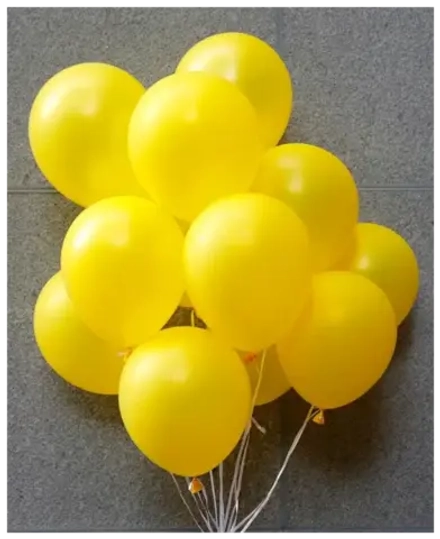 Шары пастель ярко-желтый