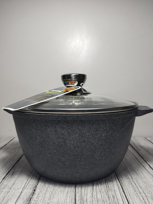 Кастрюля 3л с кр Premium grey в упаковке 43901