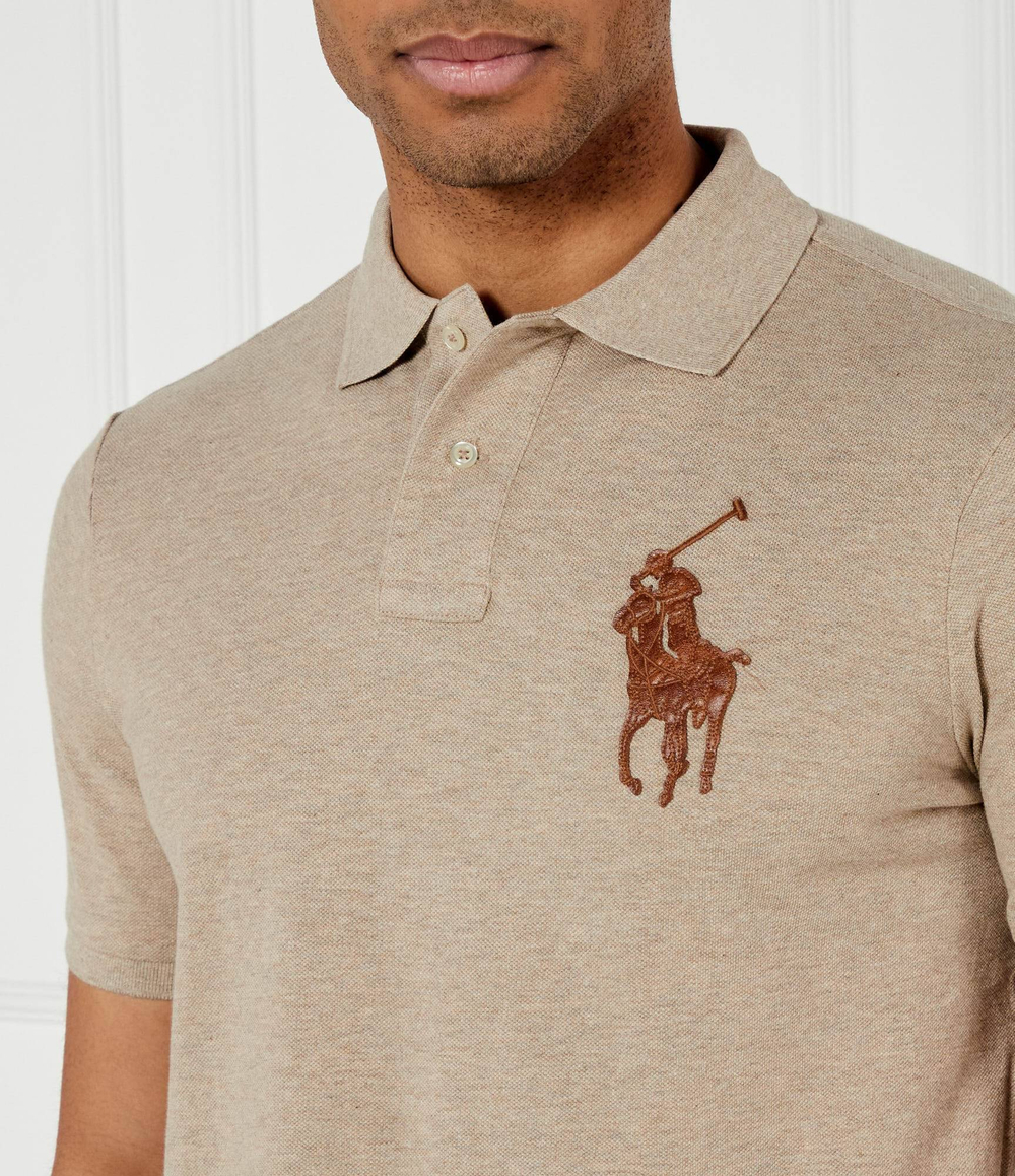 Поло POLO RALPH LAUREN - бежевый(710958776)
