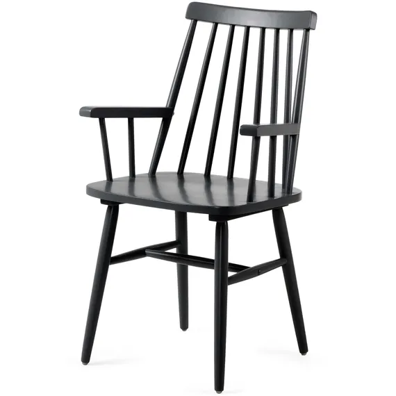 Стул с подлокотниками Kristie черный