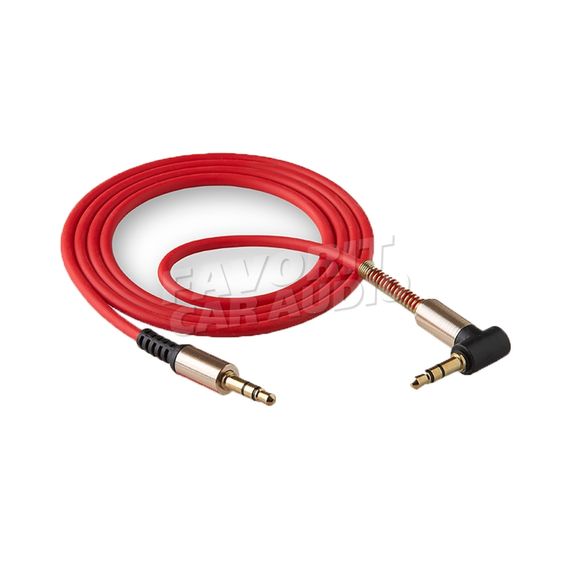 AUX-кабель WALKER A-A WCA-710 угл. красный