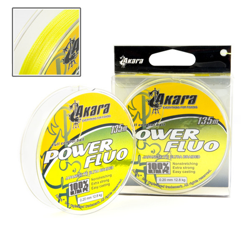 Шнур Akara Power Fluo 135 м 0,10