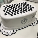 Подставка нескользящая "ROYAL" (white/black - белый/черный)