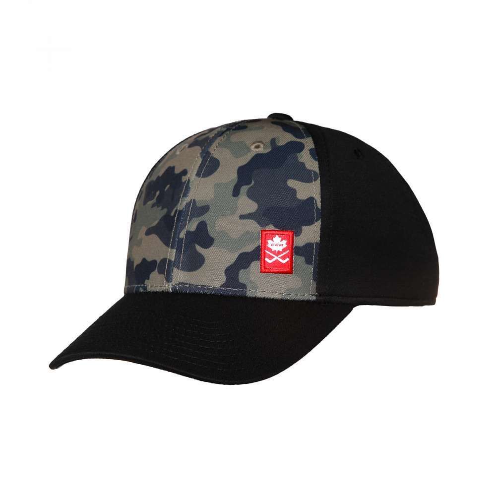 Кепка CCM CAMO STRUCTURED FLEX CAP SR