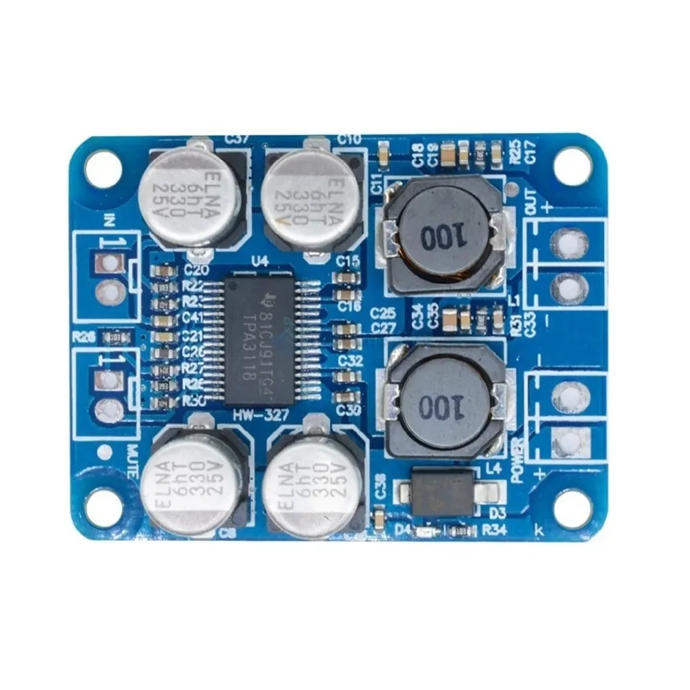 Цифровой моно усилитель TPA3118 PBTL 1x60ВТ