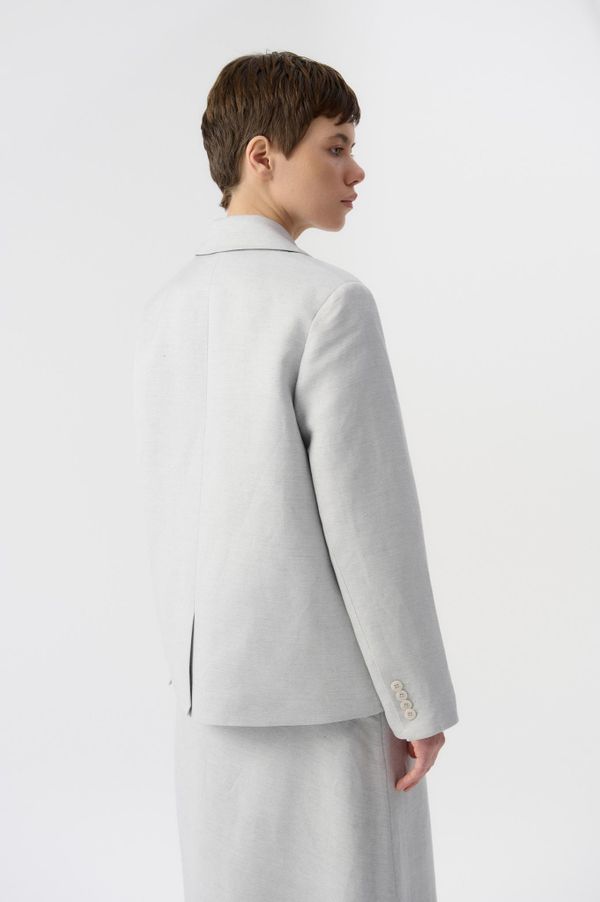 Пиджак Preston silver