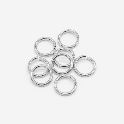 0330-4 Кольца соединительные 7мм, родий (10шт)