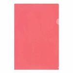 Папка-уголок inФОРМАТ А4 пластик 150 мкм красн.