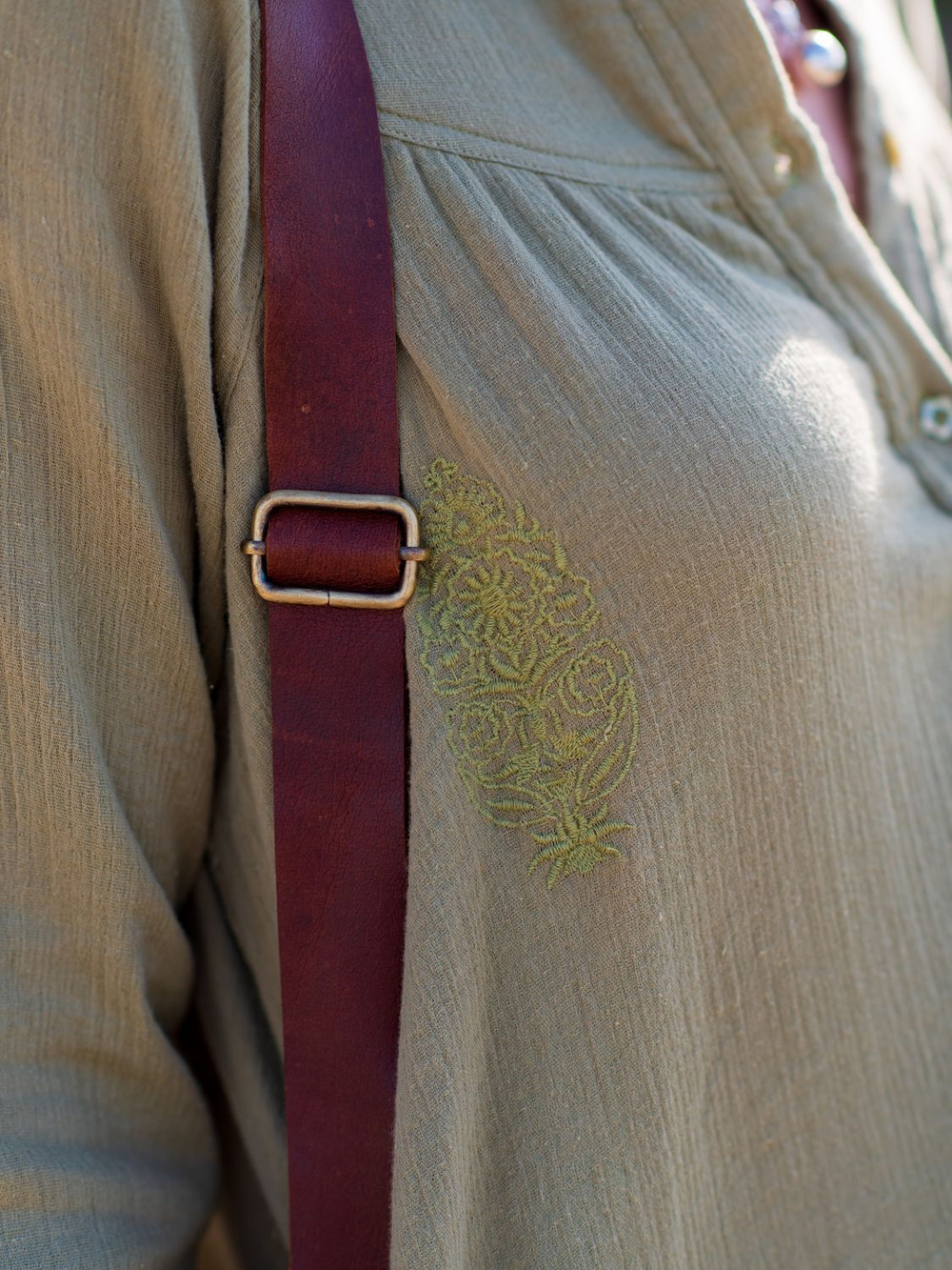 Бохо сумка "Зигзаг" большая