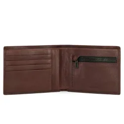 Кошелек мужской Piquadro Harper темно-коричневый из натуральной кожи (PU5760APR/TM) 1