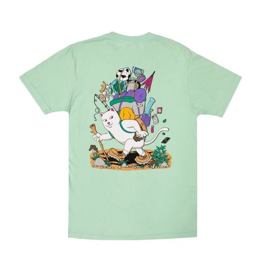 Футболка RIPNDIP Hiker Nerm Tee (мятный)
