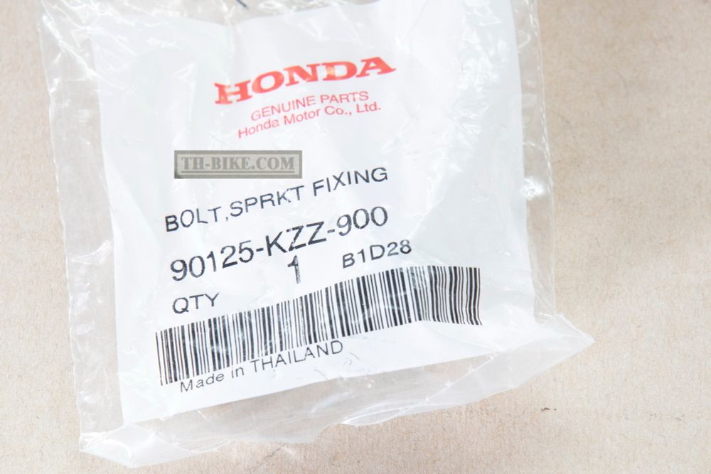 90125-KZZ-900. BOLT, SPROCKET FIXING, 10X31