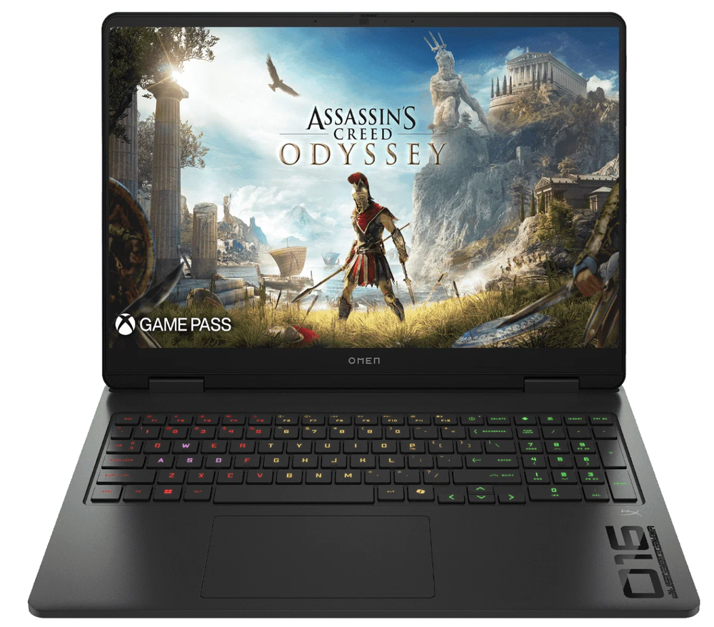 16" Ноутбук HP Omen 16-ap0083AX (2560х1600 240Нz, AMD Ryzen 9 8945HX, RAM 16ГБ, SSD 1ТБ, Nvidia GeForce RTX 5070, Windows 11)