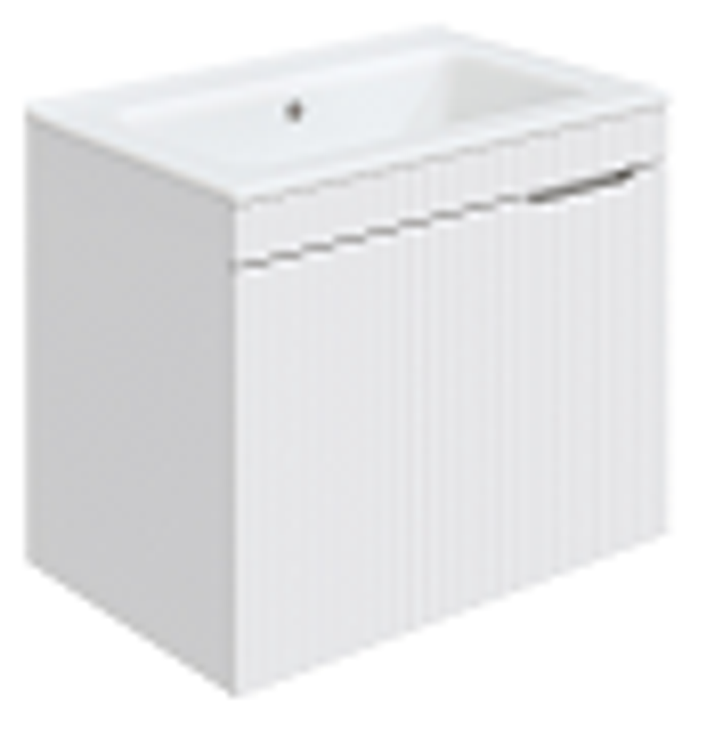 Тумба подвесн.Фостер 60 1 ящ.бел. (Фостер)