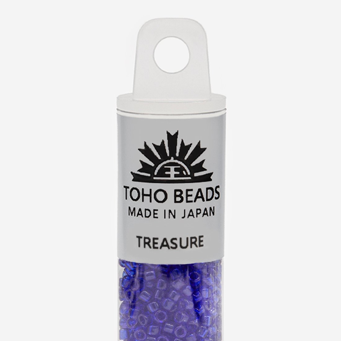 Японский бисер TOHO Treasure (№8), прозрачный