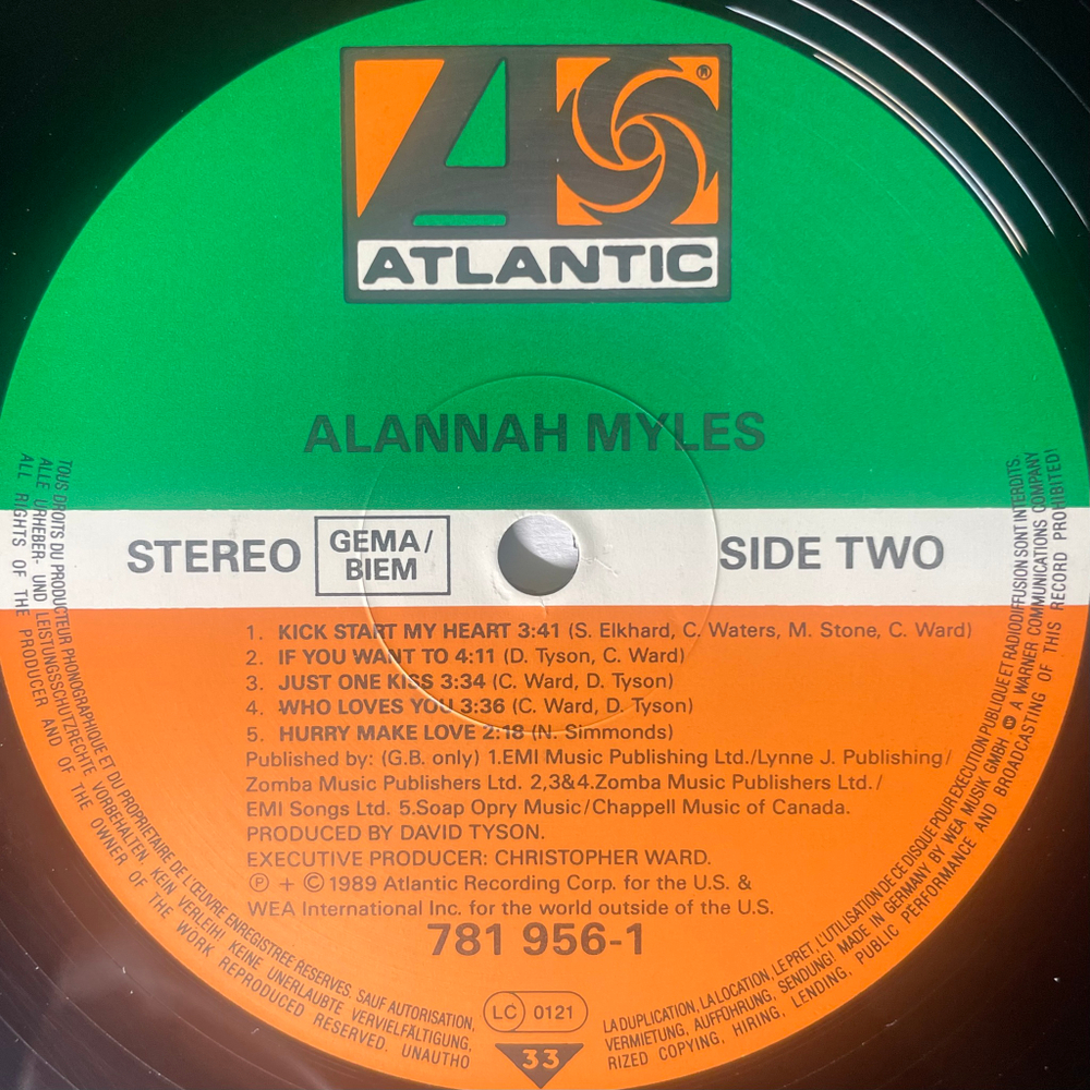 Alannah Myles (Германия 1989г.)