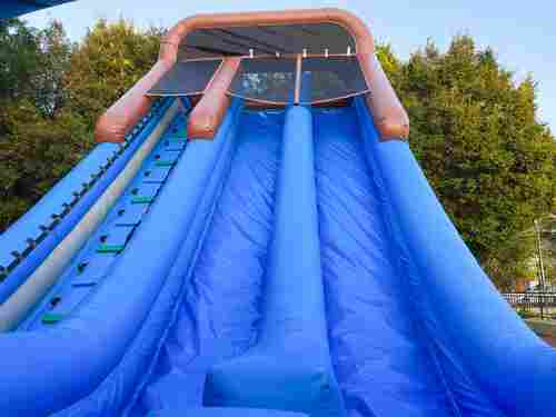 Надувная водная горка «Сказочный лес», 18*4,7*7,5 м