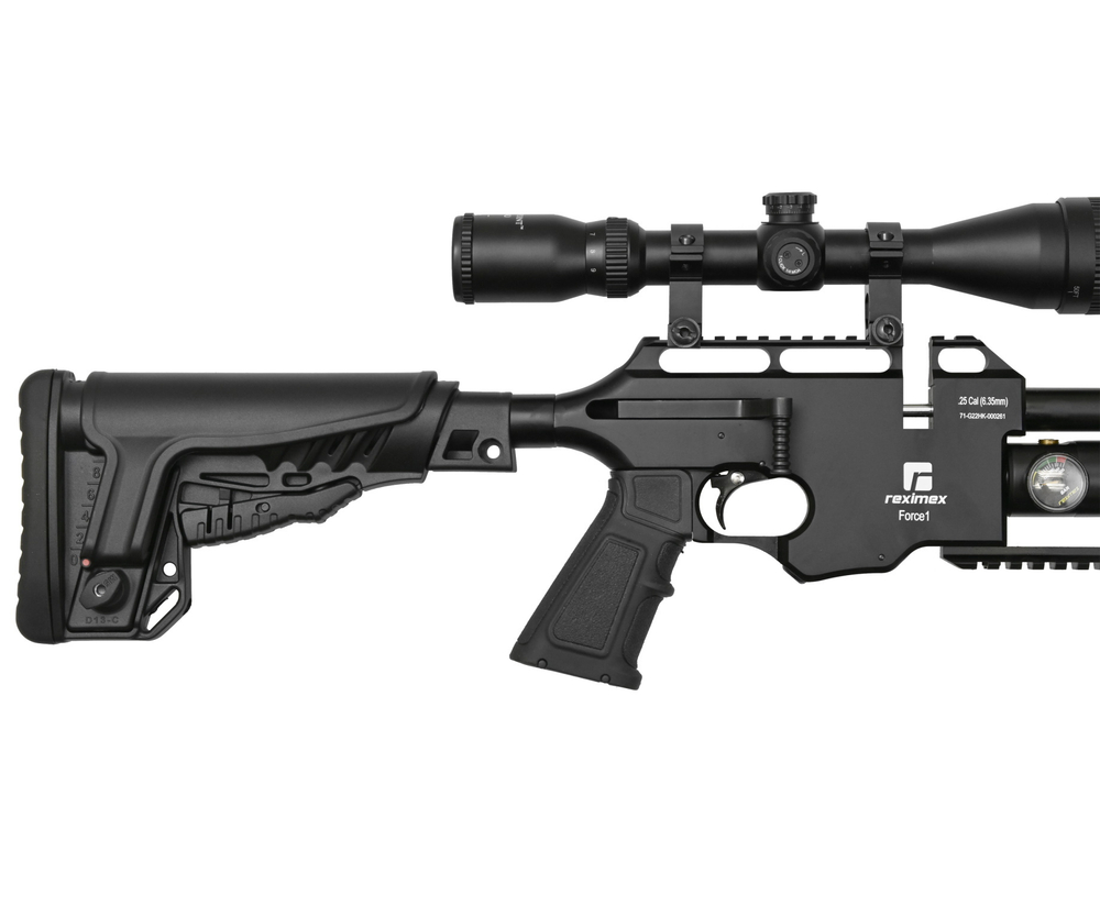 Пневматическая винтовка Reximex Force1 (пластик, PCP, 3 Дж) 5,5 мм