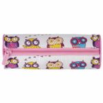Пенал-тубус BRAUBERG, с эффектом Soft Touch, мягкий, "Owls", 22х8 см, 229007