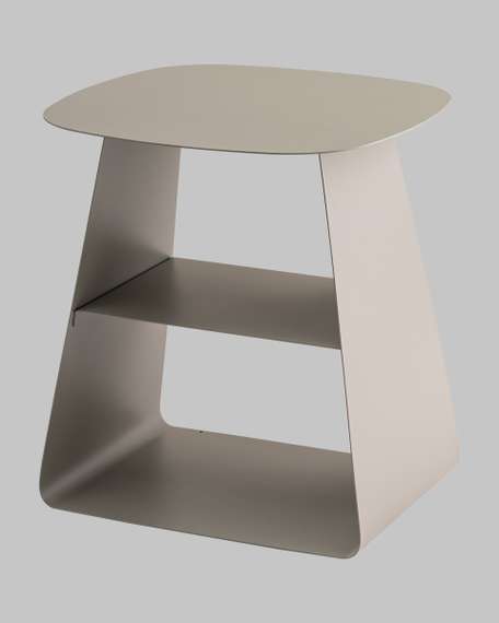 Журнальный столик Leyre металл темно-серый