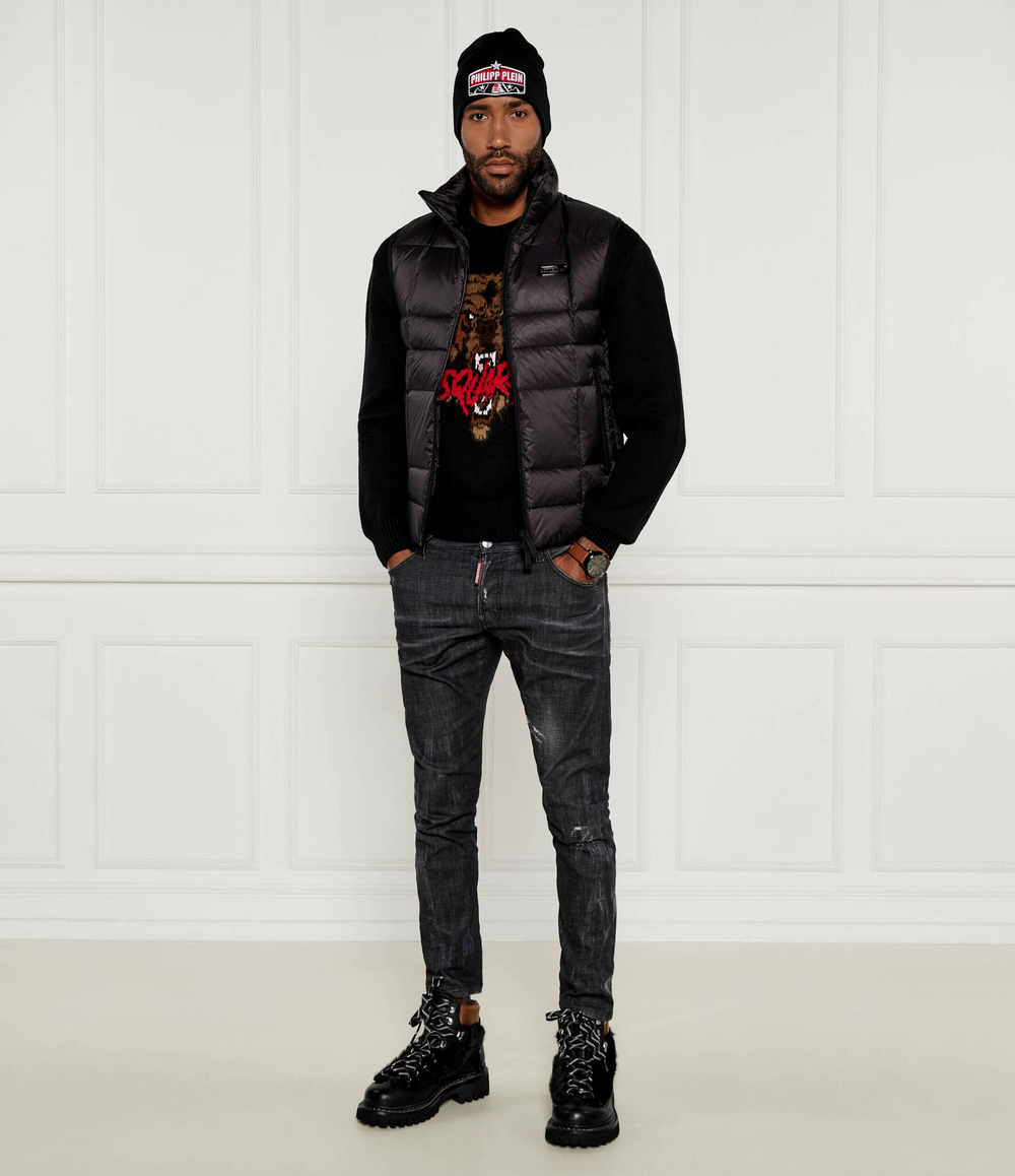 Кожаные трапперы Dsquared2 - черный(ABM0123 12907938)