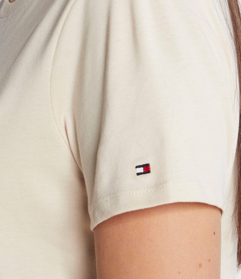 Футболка Tommy Hilfiger - бежевый(WW0WW40057)