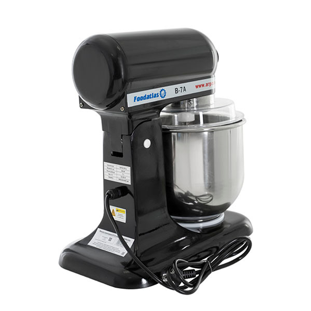 Миксер планетарный B-7A Foodatlas Eco, черный