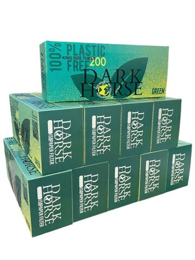 Гильзы для сигарет "Dark Horse" KS 8.1/15мм Green 10х200шт (Комплект)