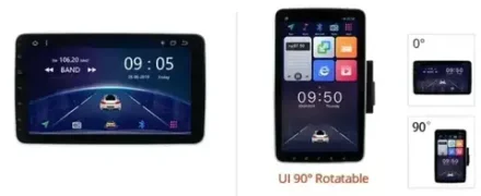 2DIN магнитола с поворотным экраном 10" - Carmedia KP-1008-6128-TS20 на Android 14, ТОП процессор, 6+128Гб, CarPlay, 4G SIM-слот