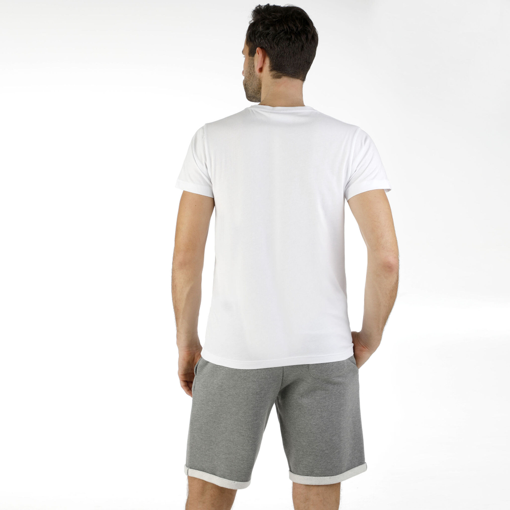 Мужское теннисное поло Quiet Please Ocean Ready To Serve T-Shirt Men - White, Blue