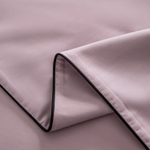 КПБ Однотонный Сатин Элитный на резинке OCER008, Евро, 4 наволочки, простынь 160*200*30