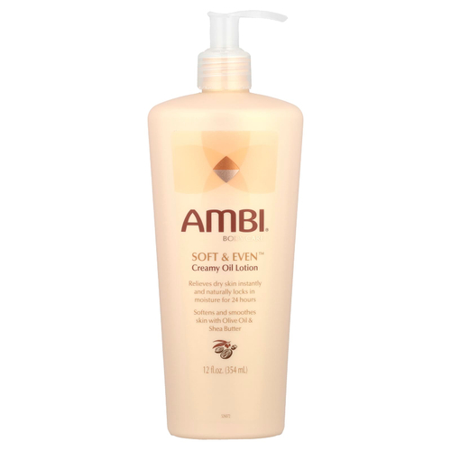 AMBI, Кремообразный масляный лосьон Soft & Even ™, 354 мл (12 жидк. Унций)