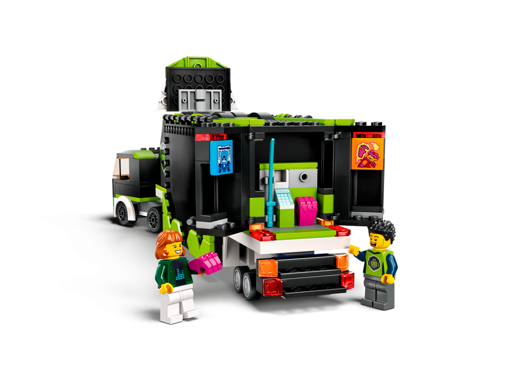 Конструктор LEGO City 60388 «Геймерский грузовик для турниров»