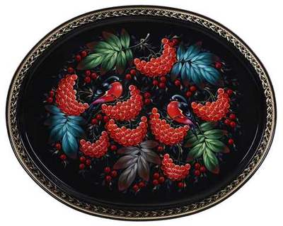 Zhostovo metal tray A26D18052639