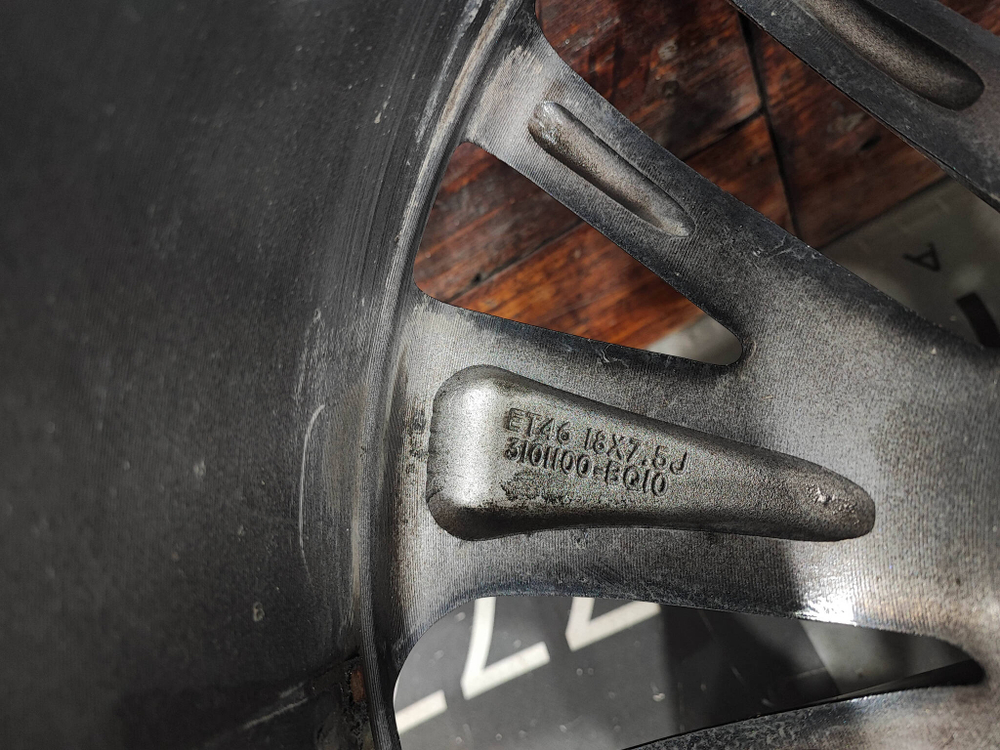 Диск колесный литой R18 Changan CS35PLUS 18-нв Б/У Оригинал 3101100BQ10