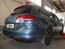 Фаркоп оцинкованный Galia V081A для Volkswagen Passat B8 седан/универсал 08/2014-, в т.ч. Alltrack B8 2015-, Skoda Superb 3 седан/универсал 03/2015-(паспорт и сертификат в комплекте)(без электрики)