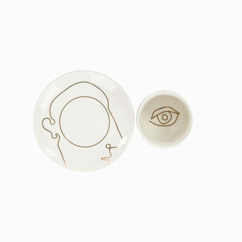 Чайная пара Eye cup